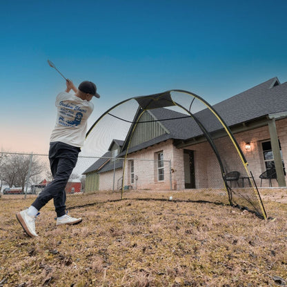 SkyTrak+ Golf Net Practice Bundle