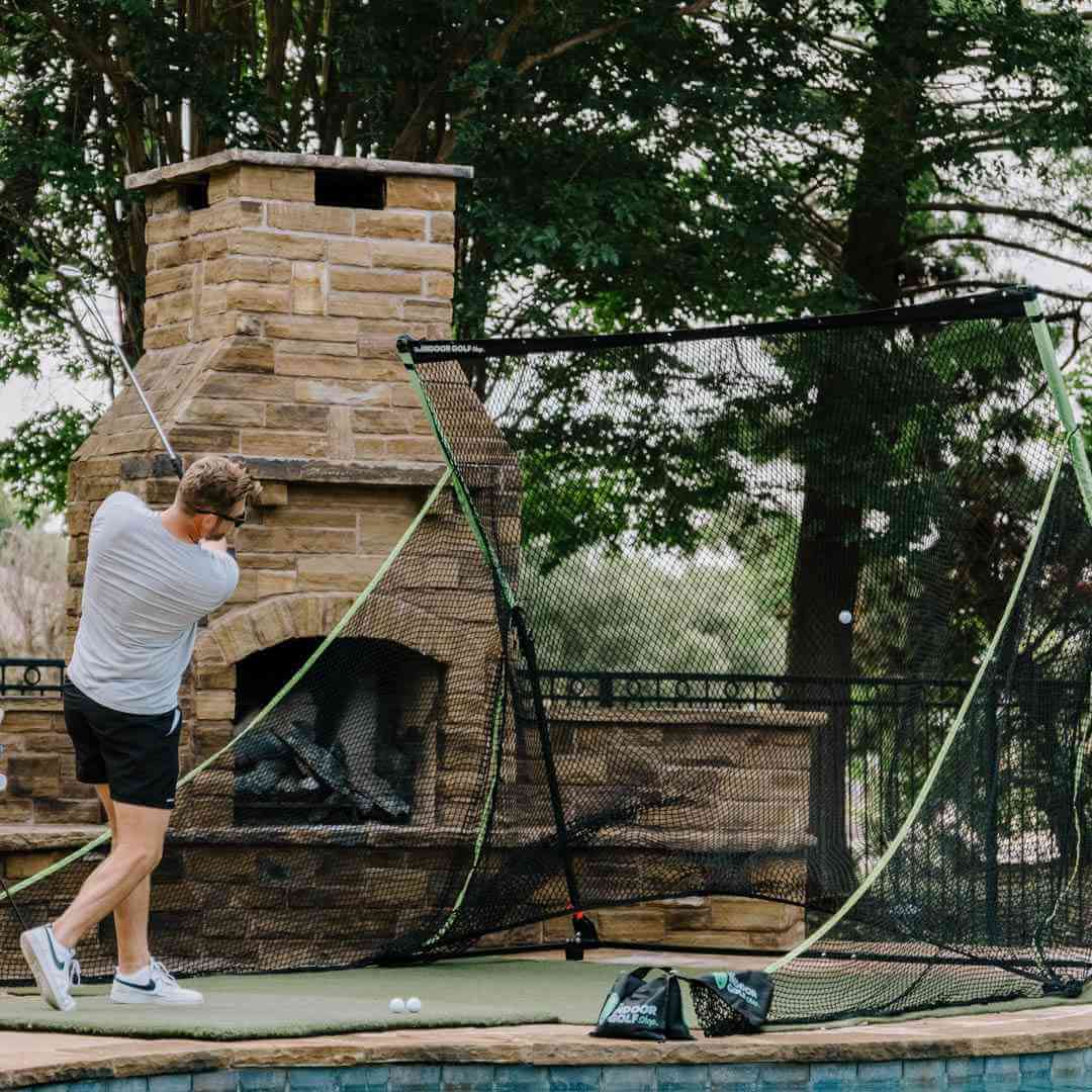 SkyTrak+ Golf Net Practice Bundle