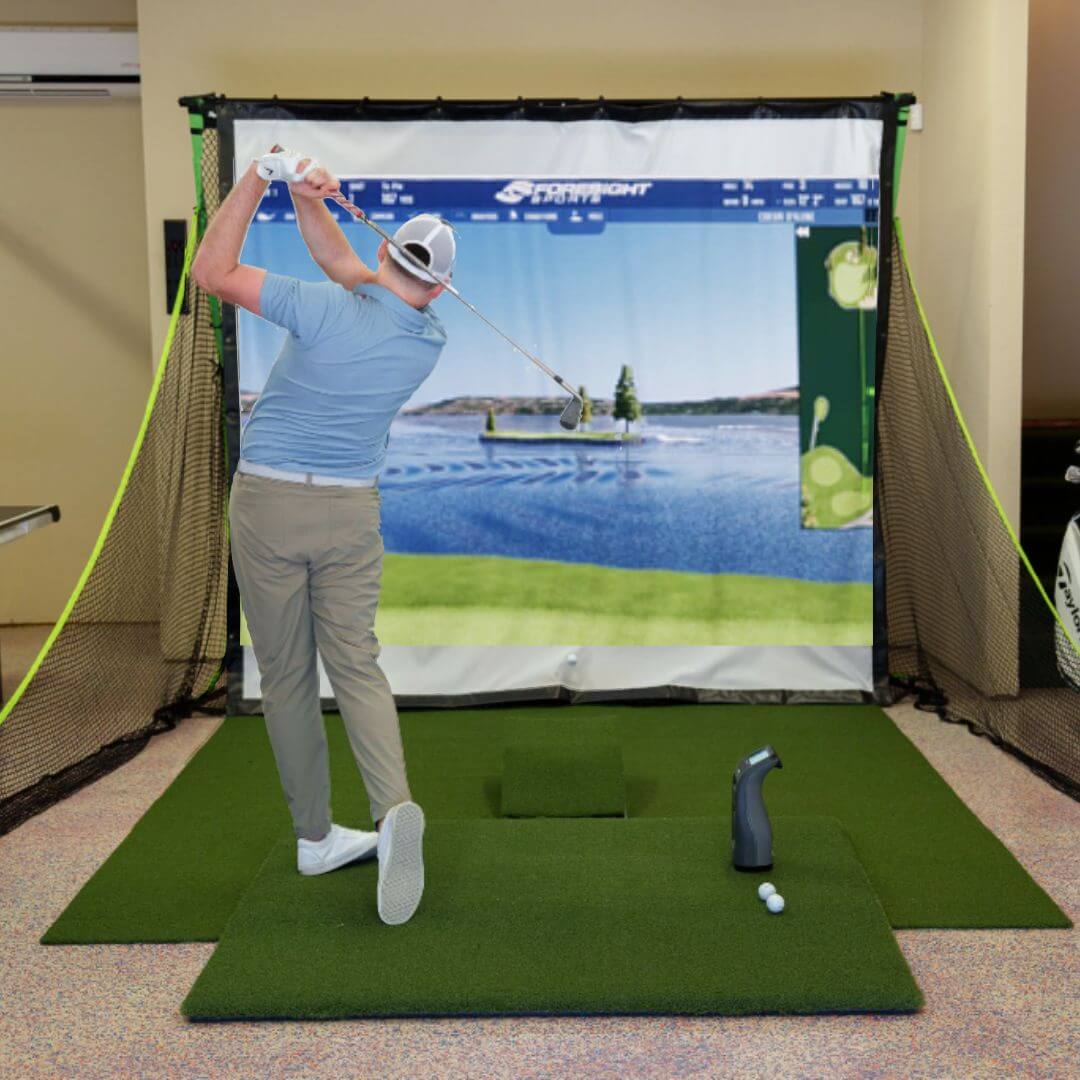 SkyTrak+ Golf Net Practice Bundle