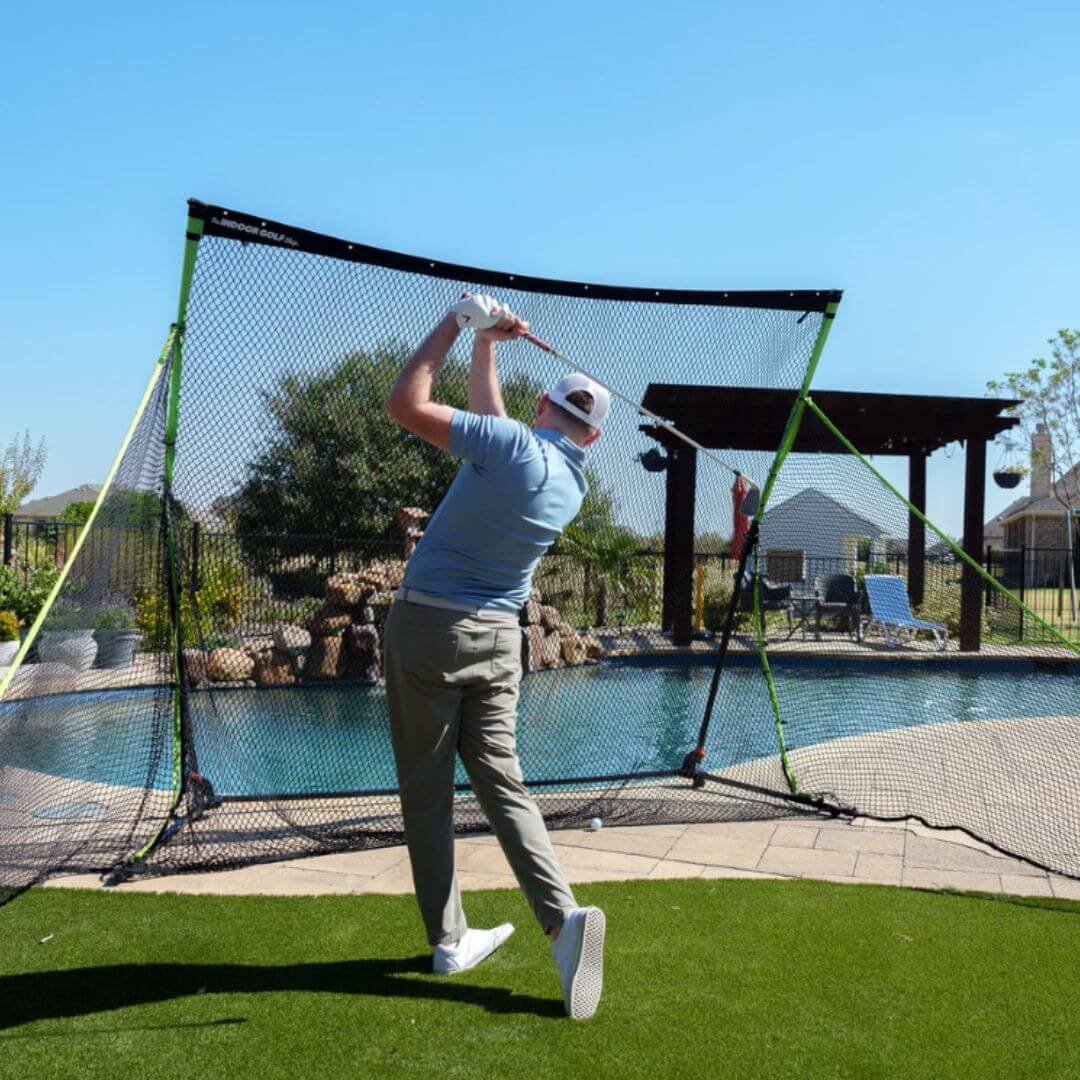 SkyTrak+ Golf Net Practice Bundle