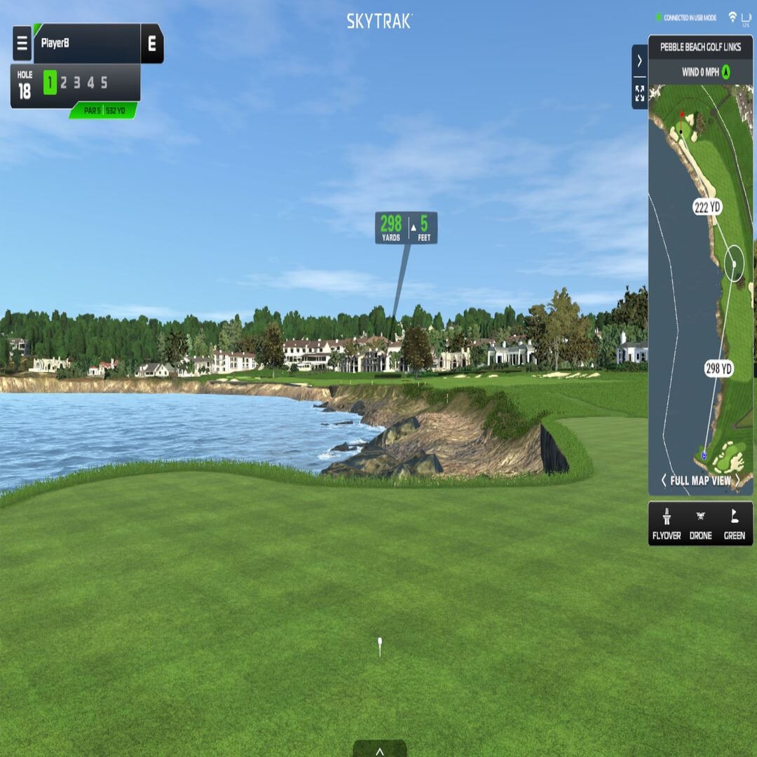 SkyTrak Course Play Software