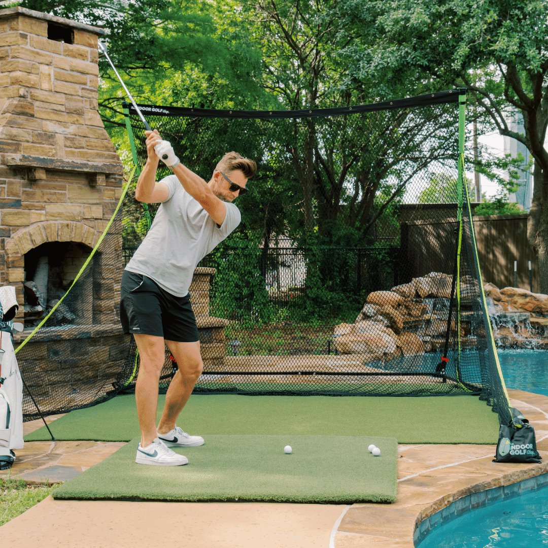 SkyTrak+ Golf Net Practice Bundle