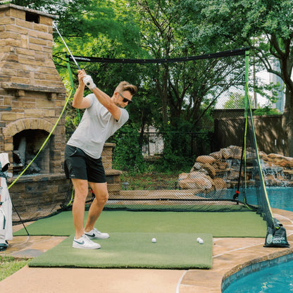 SkyTrak+ Golf Net Practice Bundle