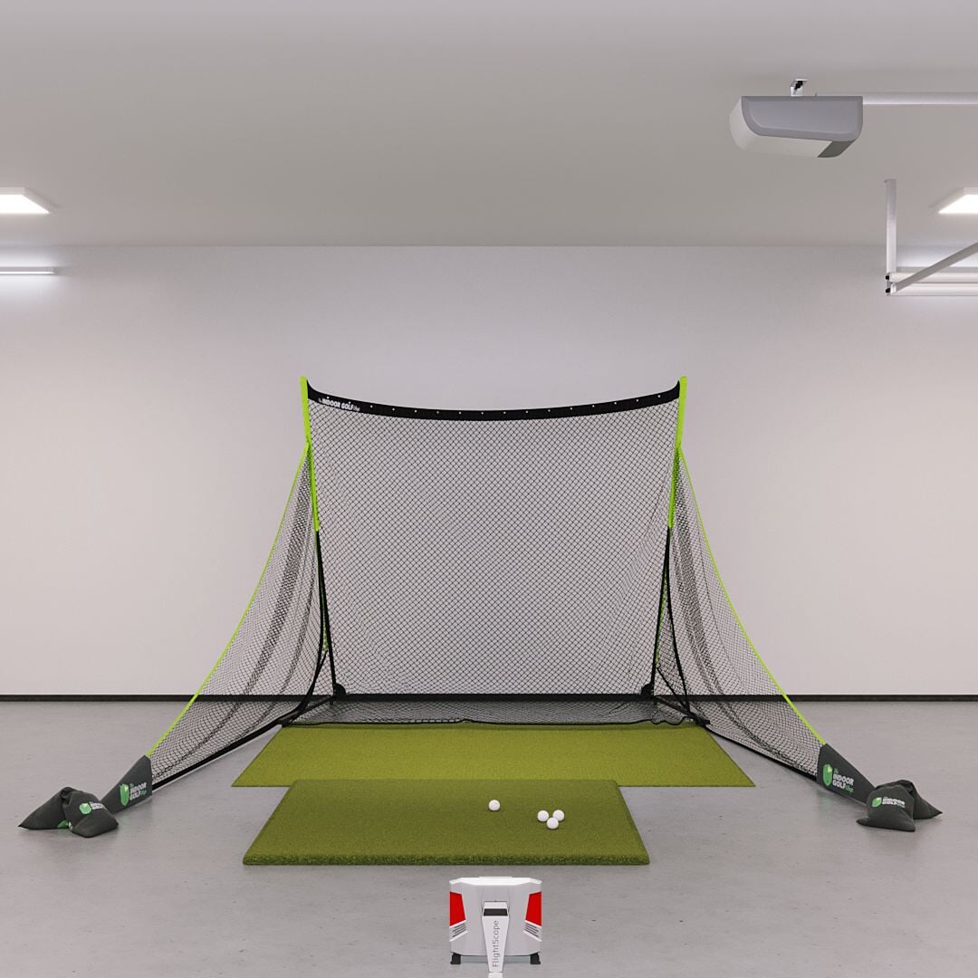 Flightscope X3 Golf Net Practice Bundle